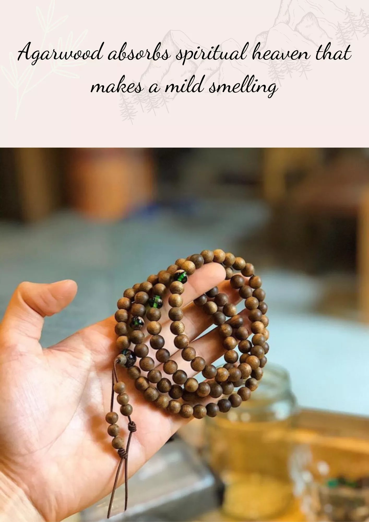 Agarwood Bracelet - Image 2