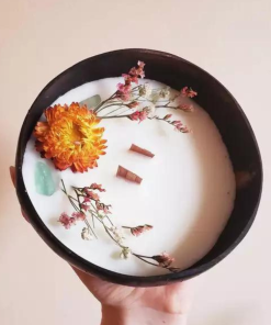 Alternative view of COCONUT CANDLES BOWL