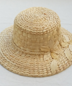 water hyacinth hat