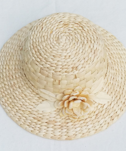 Alternative view of WATER HYACINTH HAT