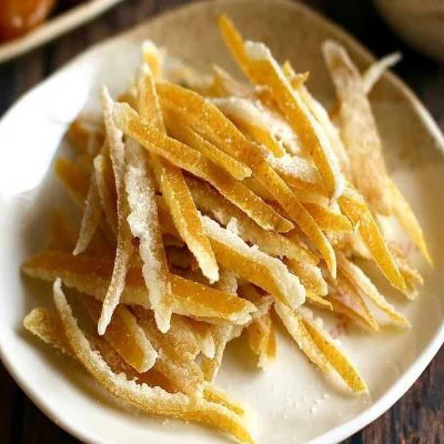 DRIED SHELL OF GRAPEFRUIT