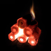 COCONUT SHELL CHARCOAL HEXAGON