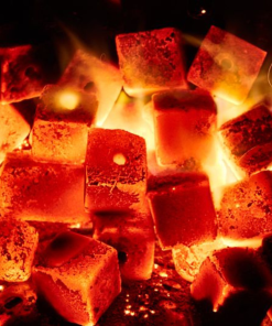 COCONUT SHELL CHARCOAL HEXAGON
