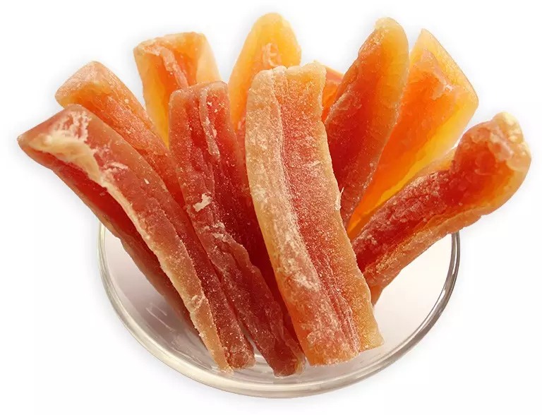 dried papaya