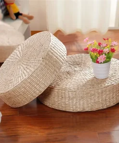 Alternative view of WATER HYACINTH OTTOMAN