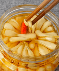 CANNED PICKLED LEEKS