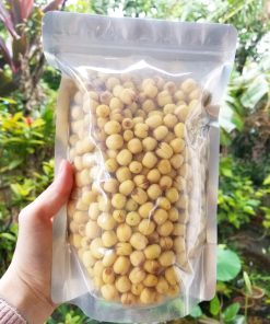 Alternative view of dried lotus seeds