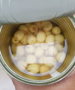Alternative view of canned lotus seeds