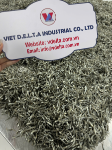 Premium Dried Anchovies from VDELTA Vietnam – high-quality dried anchovy export product for food, wholesale, and global trade.