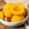 Canned peach