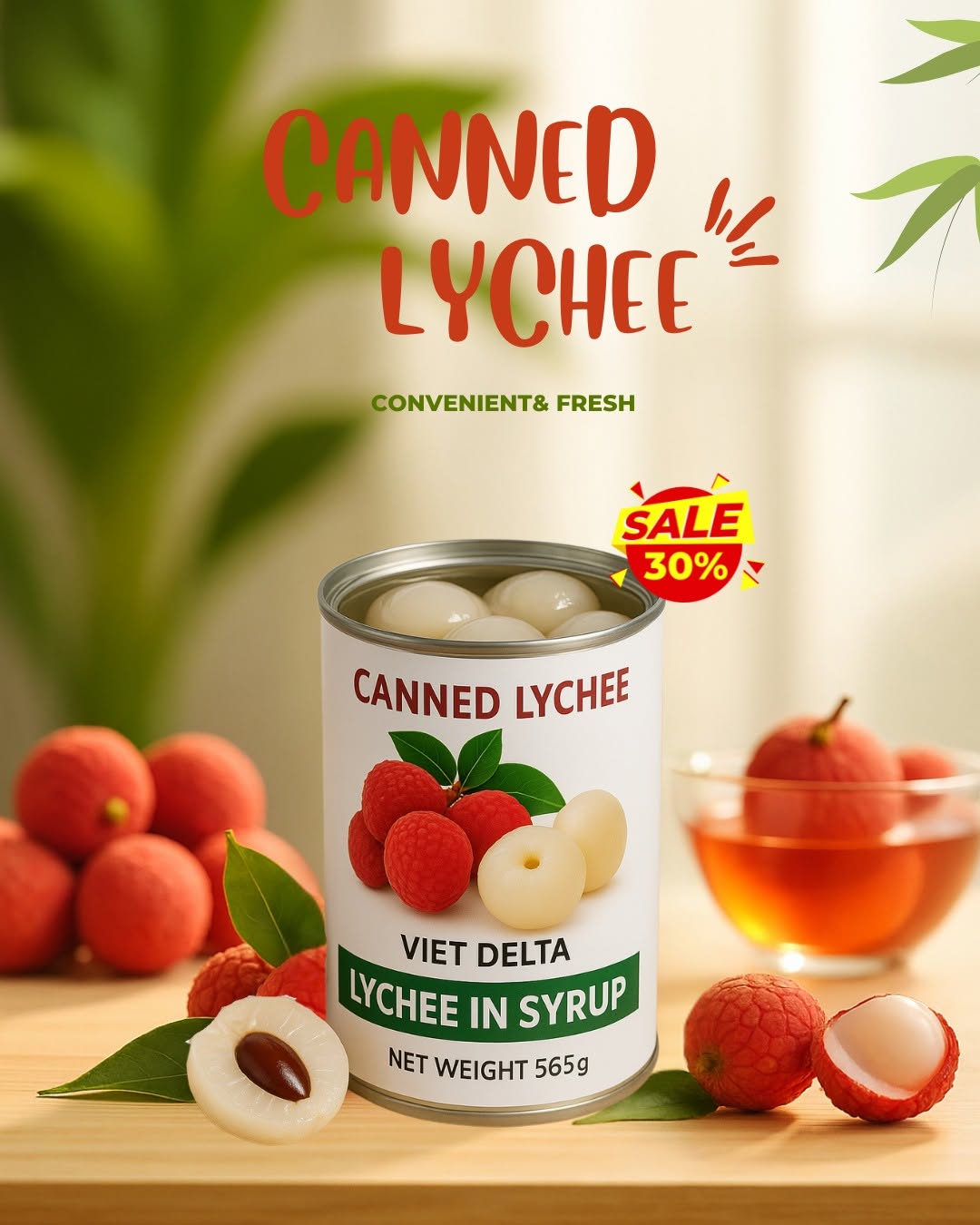 Canned Lychee