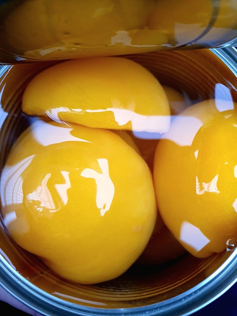 Canned Peach Halves
